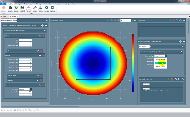 Surface Plot Industrial Software Application