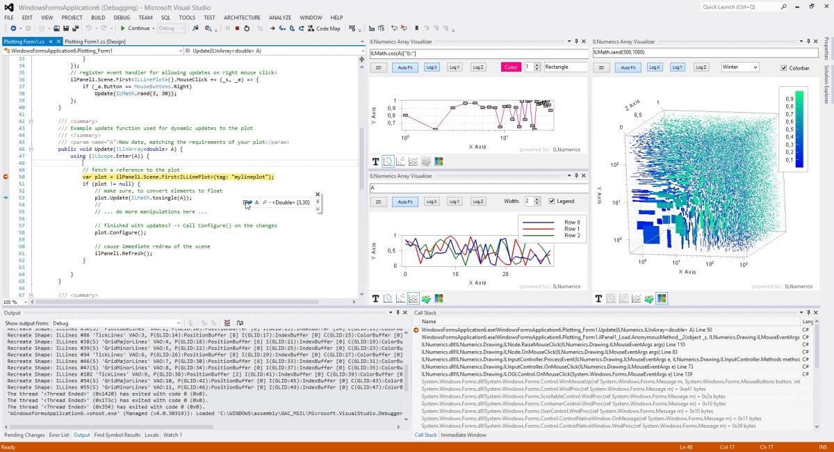 Visualizing Memory Content in Visual Studio